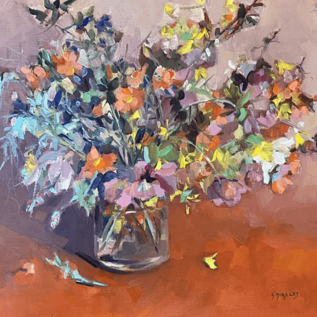 Alluring Romantic persona curated art featuring balance and beauty.