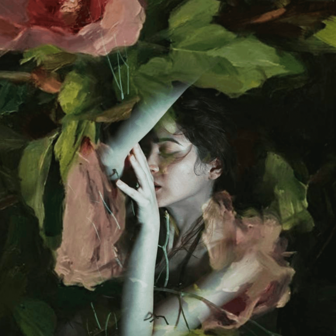 Alluring Romantic™ persona curated art featuring balance and beauty.