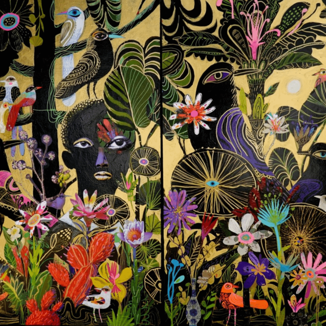 Curated vibrant artwork for the Rollicking Idealist persona, featuring bold, colorful, and dynamic styles that inspire adventure and creative energy.